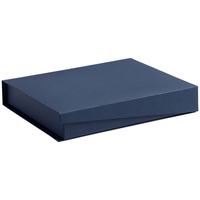 Заказать Коробка Duo под ежедневник и ручку, темно-синяя