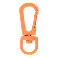 Заказать Застежка-карабин Snap Hook, S, оранжевый неон